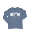 Long Sleeve "I IDENTIFY" Shirt Blue