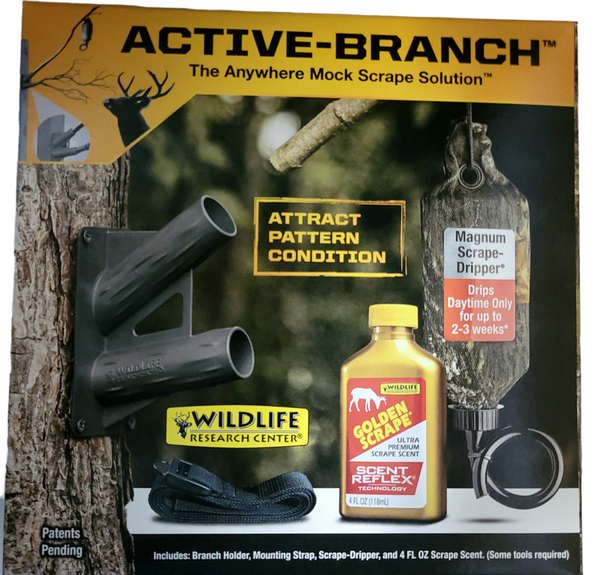 Wildlife Research Center Active-Branch Mock Scrape Kit