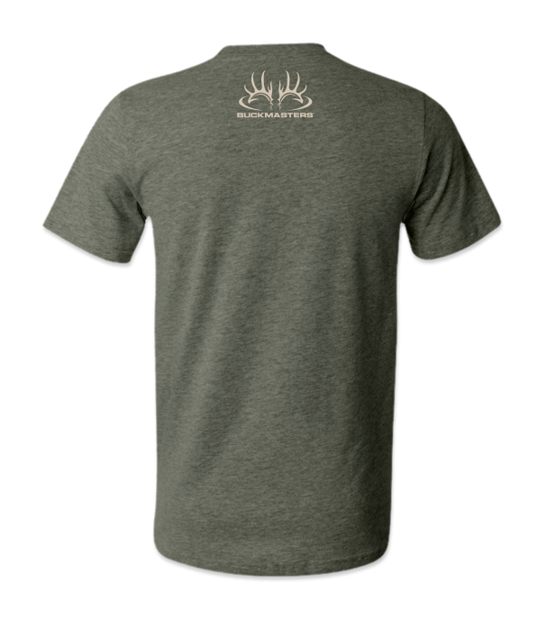 Buckmasters "EST. 1986" Heather Military Green Short Sleeve Tee