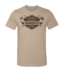Buckmasters "BOWHUNTER" Heather Tan Short Sleeve Tee