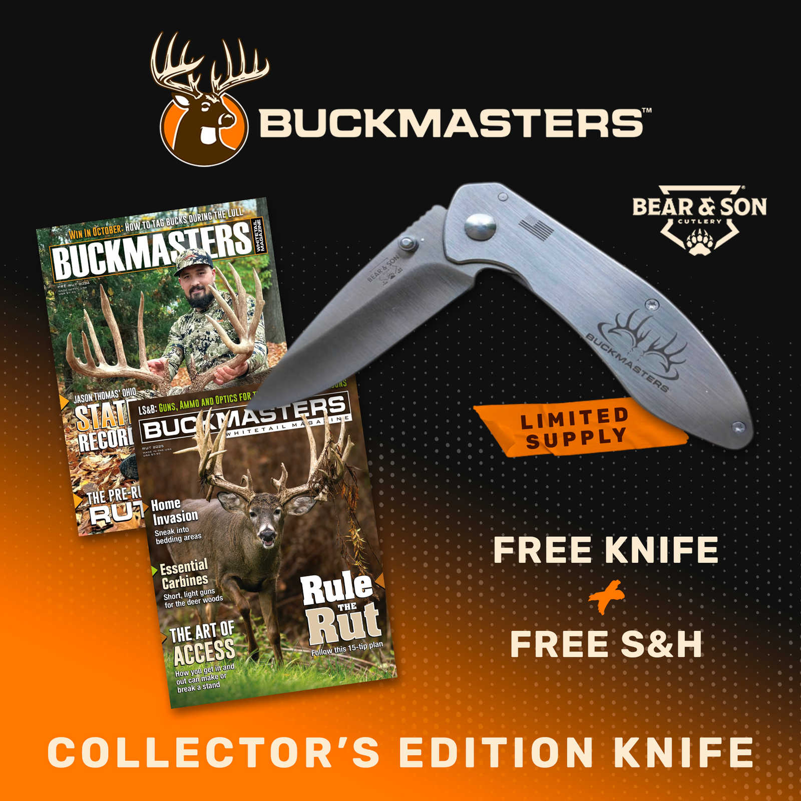 Buckmasters Collector's Edition Offer – WMY226
