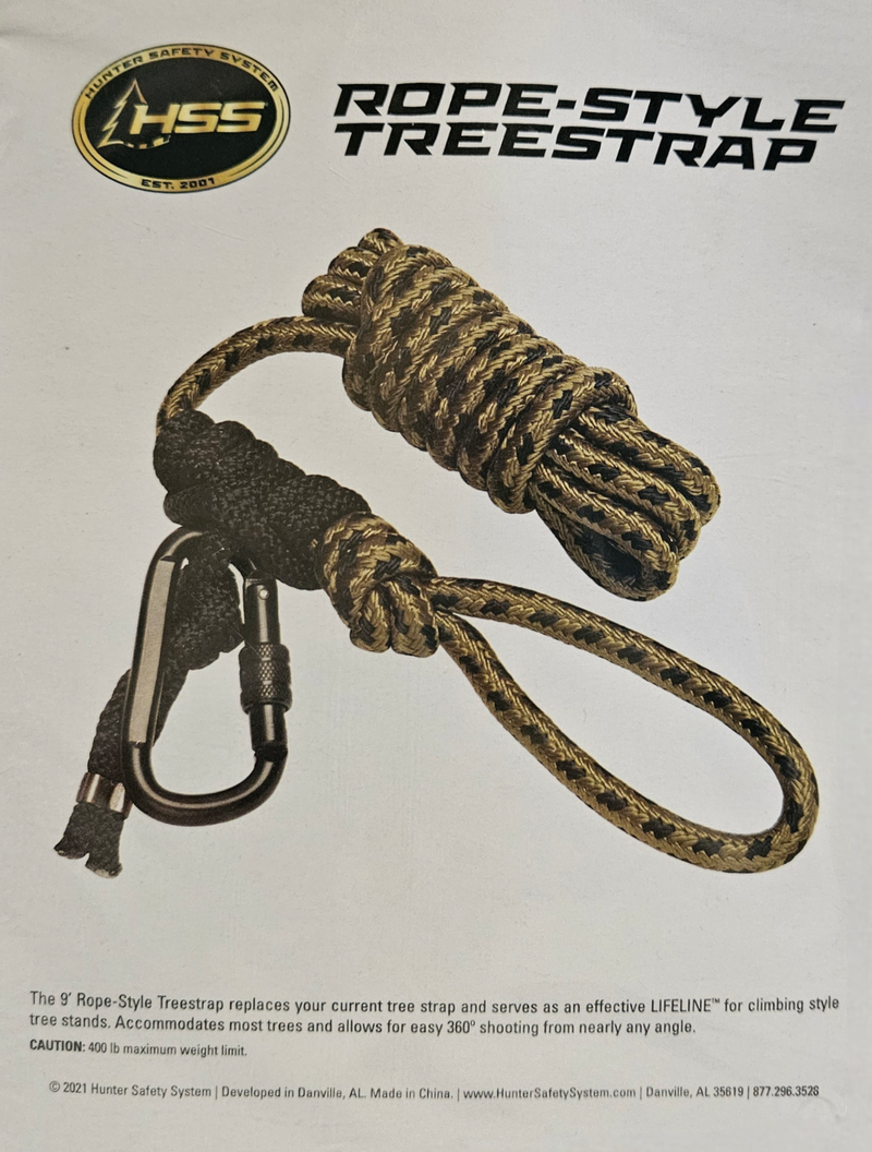 Hunter Safety System Rope-Style Treestrap