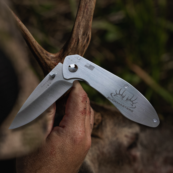 Bear & Son Cutlery Lock Blade Knife + FREE Subscription to Buckmasters Print & Digital Magazine