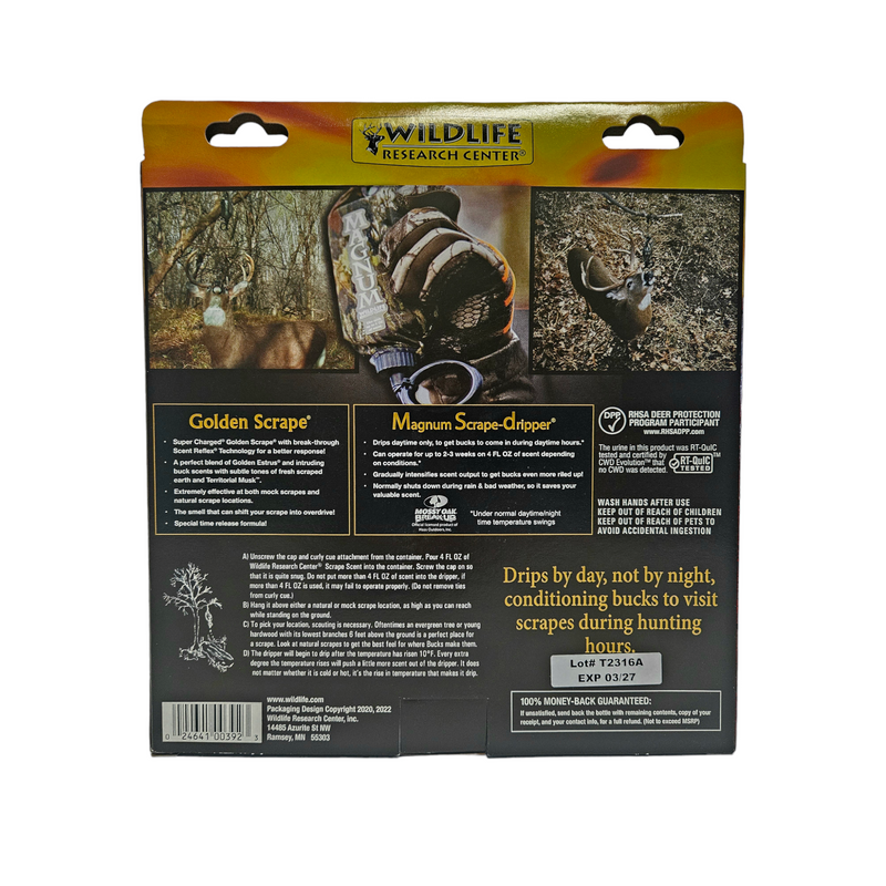 Wildlife Research Center Ultimate Double Scrape-Dripper Kit