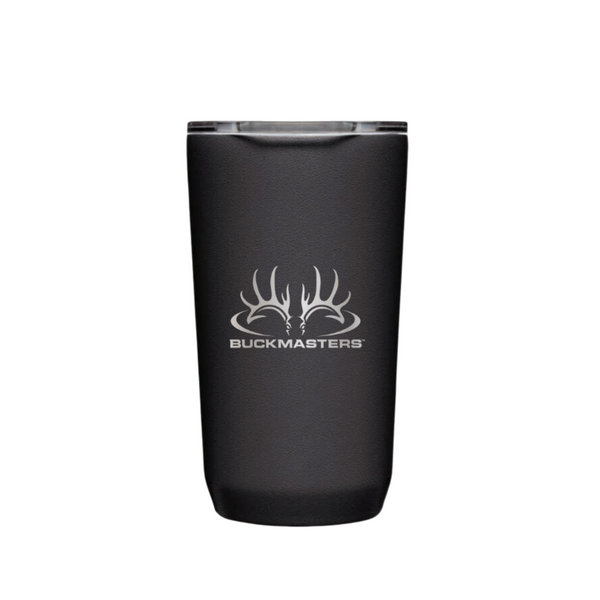 Buckmasters Black and Silver Logo Camelbak Tumbler 16 oz