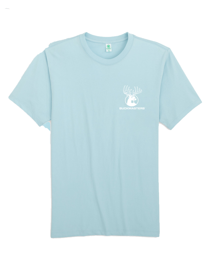 Buckmasters "Not My First Rodeo" Youth Short Sleeve Tee Blue