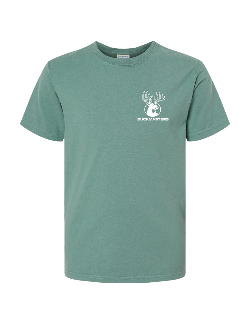 Buckmasters "Not My First Rodeo" Youth Short Sleeve Tee Green