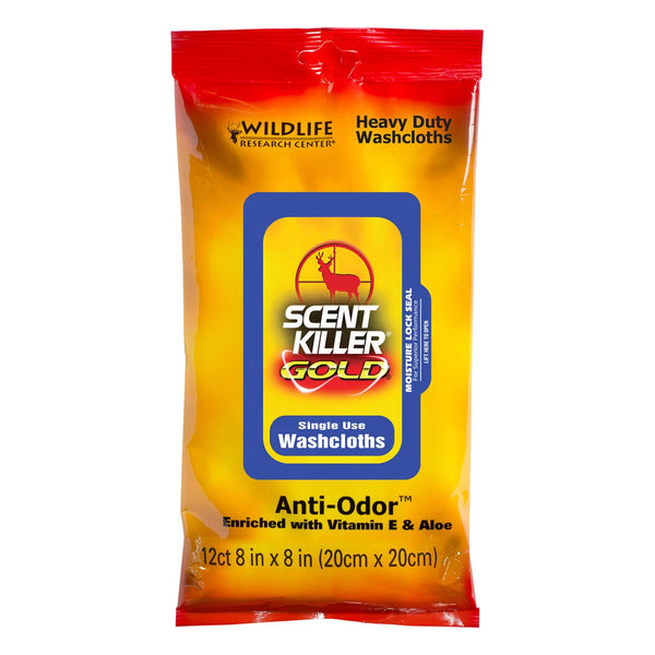 Wildlife Research Center Scent Killer Gold Heavy-Duty Washcloths