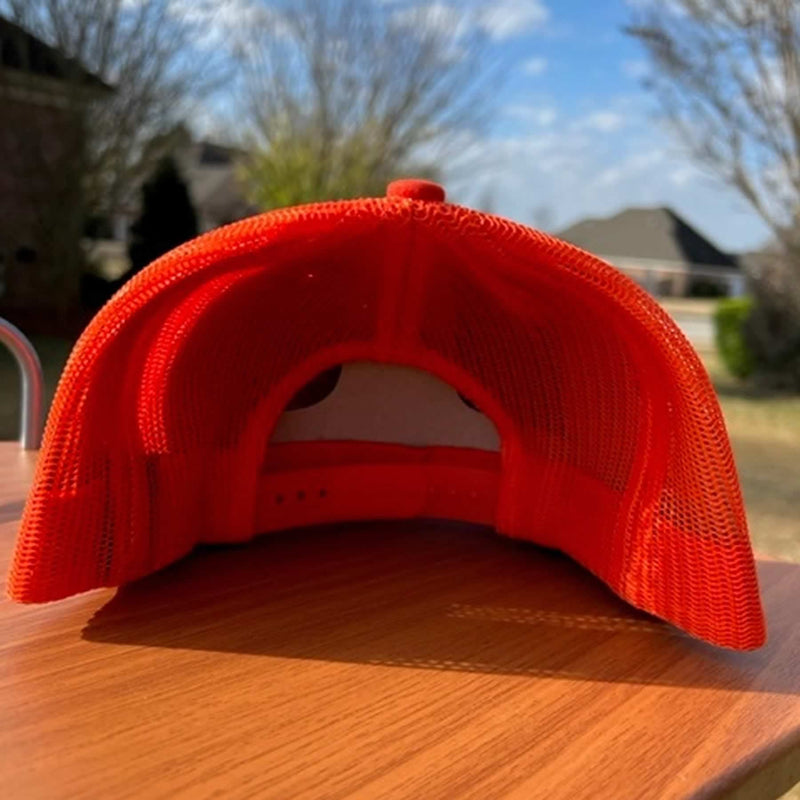 Buckmasters Throwback Orange Mesh Cap