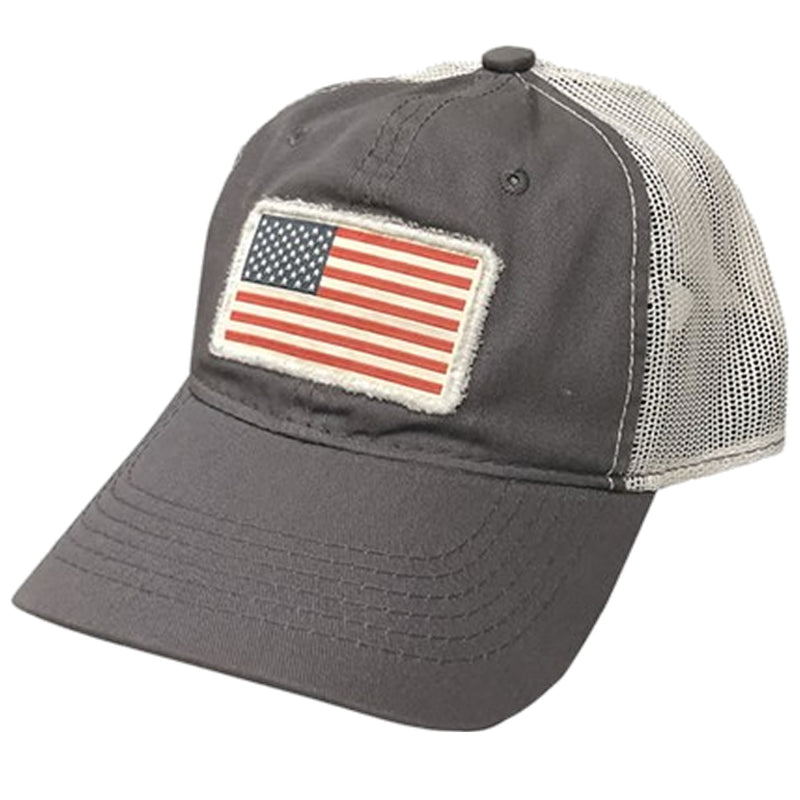 American Flag Mesh Hat