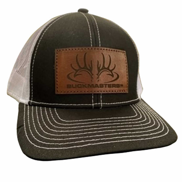 Buckmasters Leather Patch Hat